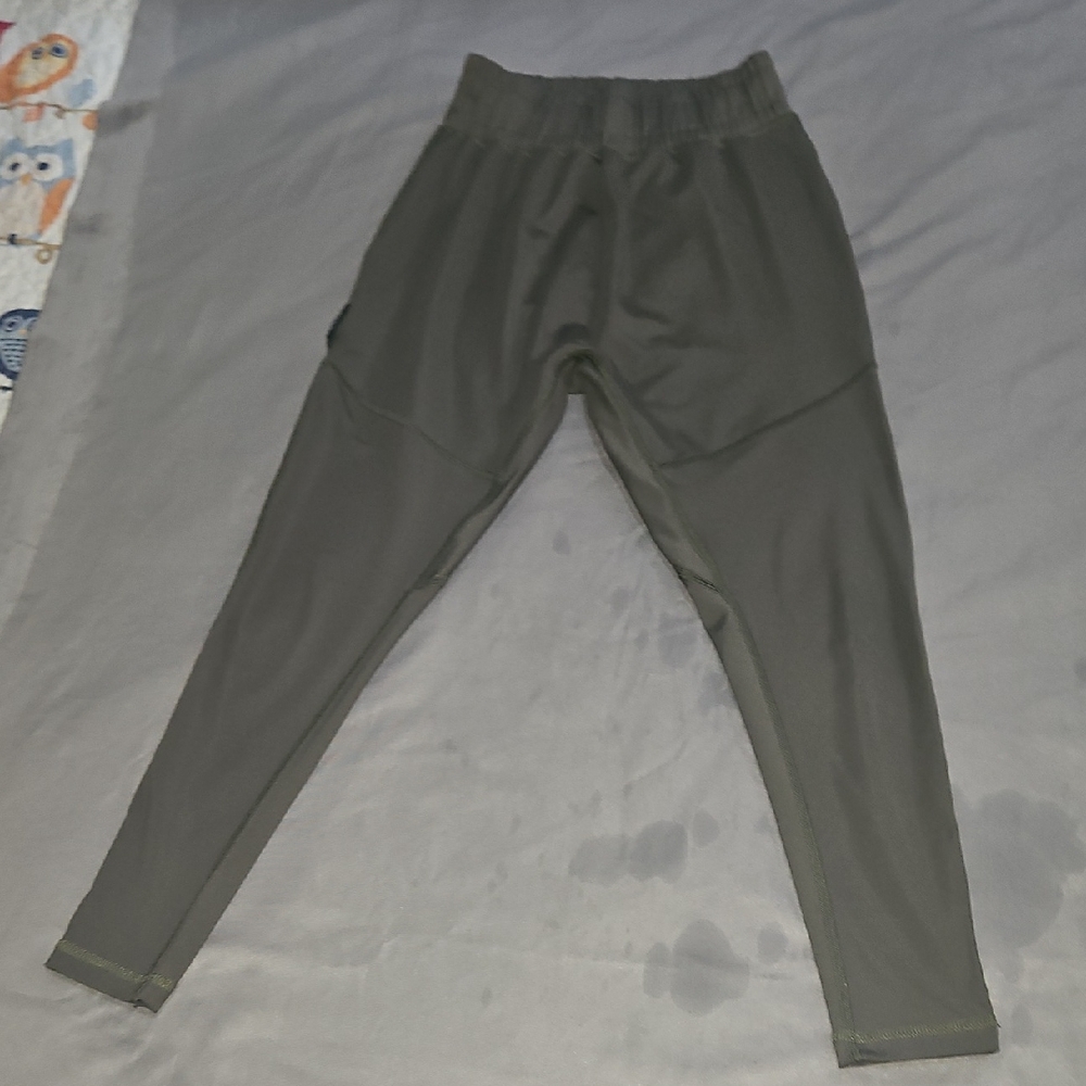 Dark Olive Green  Leggings